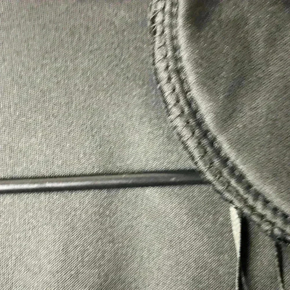 R&M COLLECTION WOM SIZE 12 BLACK DRESS FAUX WRAP RHINESTONE ACCENT AT WAIST - Picture 14 of 14